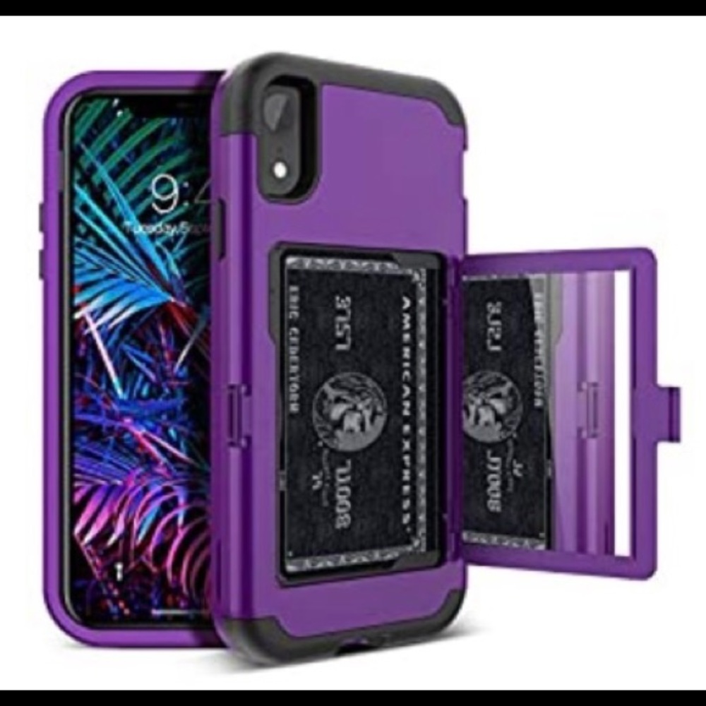 iPhone XR wallet phone case